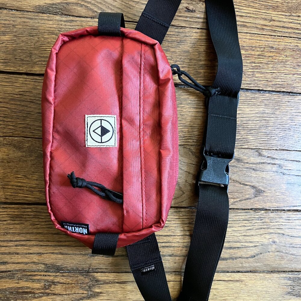 North St Bags Pioneer Hip Pack Sling Rust NWOT